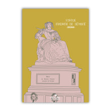 Charger l'image dans la galerie, Carte postale, Madame de Sévigné, Statue, Grignan : Jaune