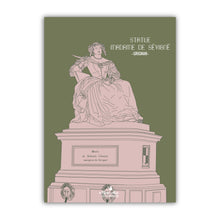 Charger l'image dans la galerie, Carte postale, Madame de Sévigné, Fontaine, Grignan : Vert