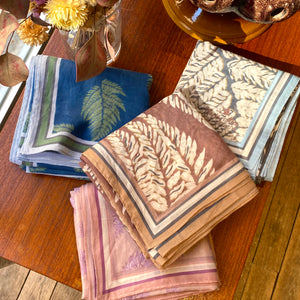 FOULARD FLEURS - ROSE