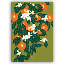 Charger l'image dans la galerie, AFFICHE - FRUITS - ORANGE - 70 x 100 CM