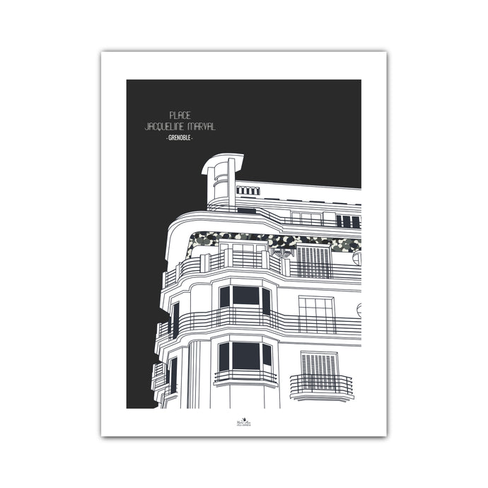 illustration place jacqueline marval grenoble marie alice vous emmene 